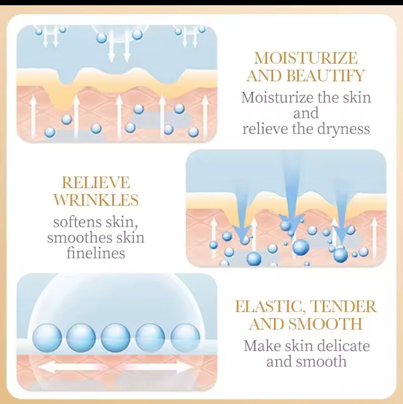SADOER Collagen Face Mask – Firming & Hydrating Sheet Mask (5pcs)