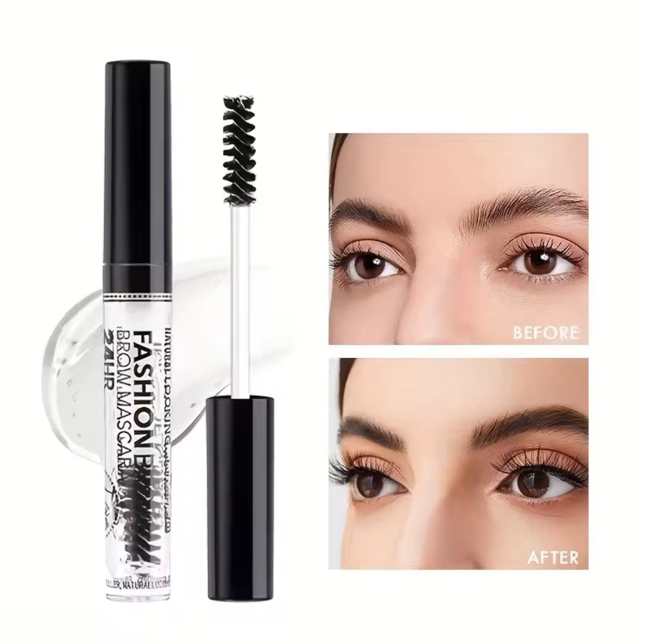 Transparent Eyelash Growth Serum – Waterproof Lash Enhancer for Longer, Fuller & Healthier Lashes