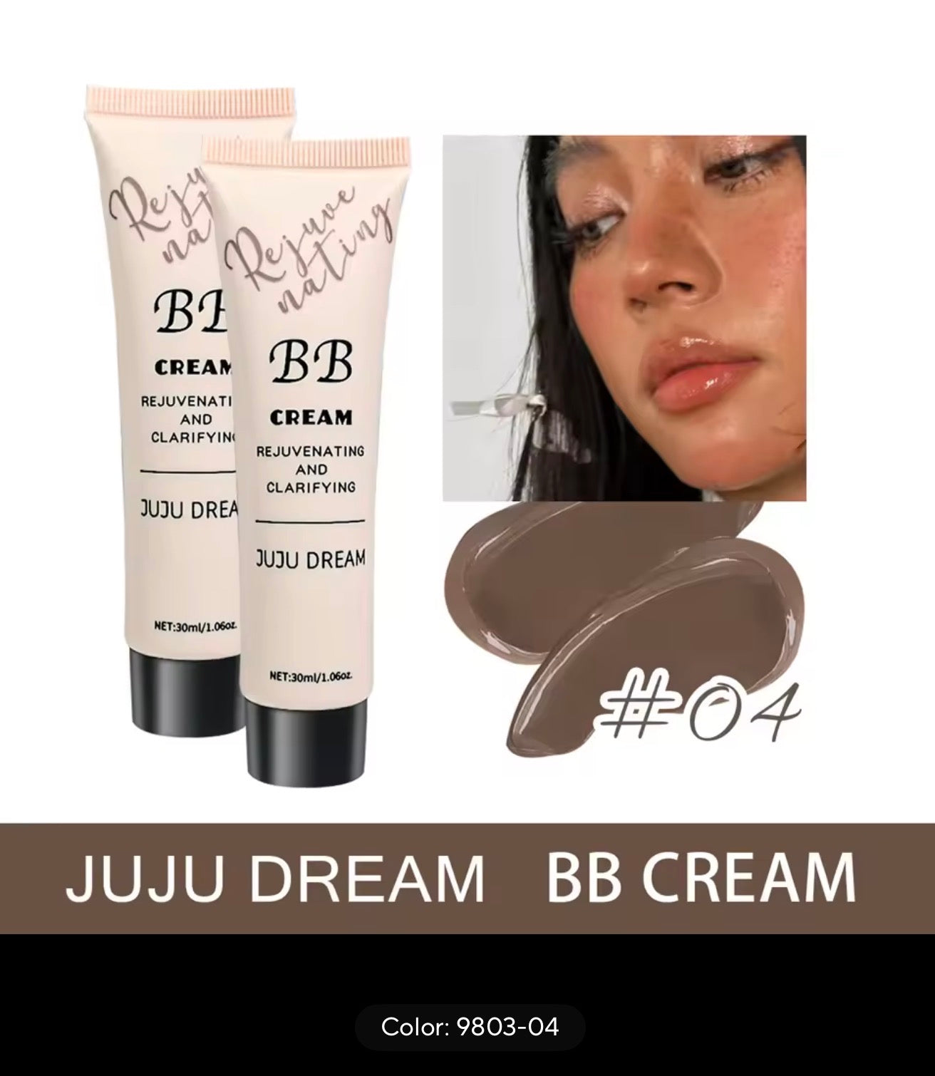 JUJU DREAM BB Cream – Lightweight Natural Finish