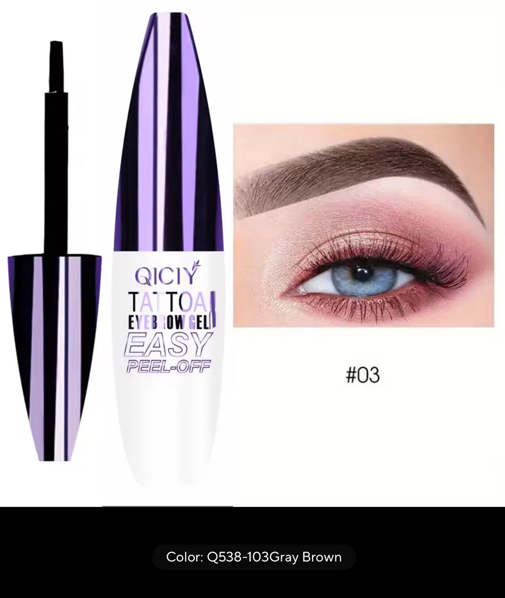 Peel-Off Eyebrow Gel – Waterproof 3-Day Brow Tint