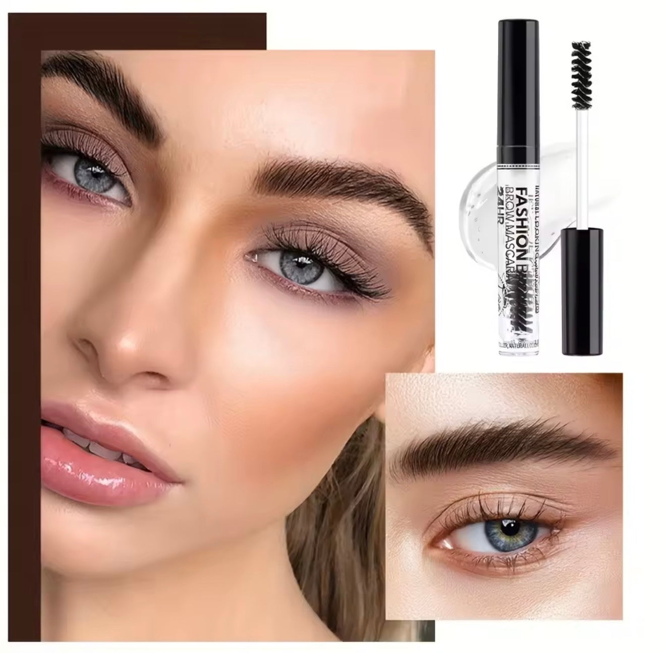 Transparent Eyelash Growth Serum – Waterproof Lash Enhancer for Longer, Fuller & Healthier Lashes
