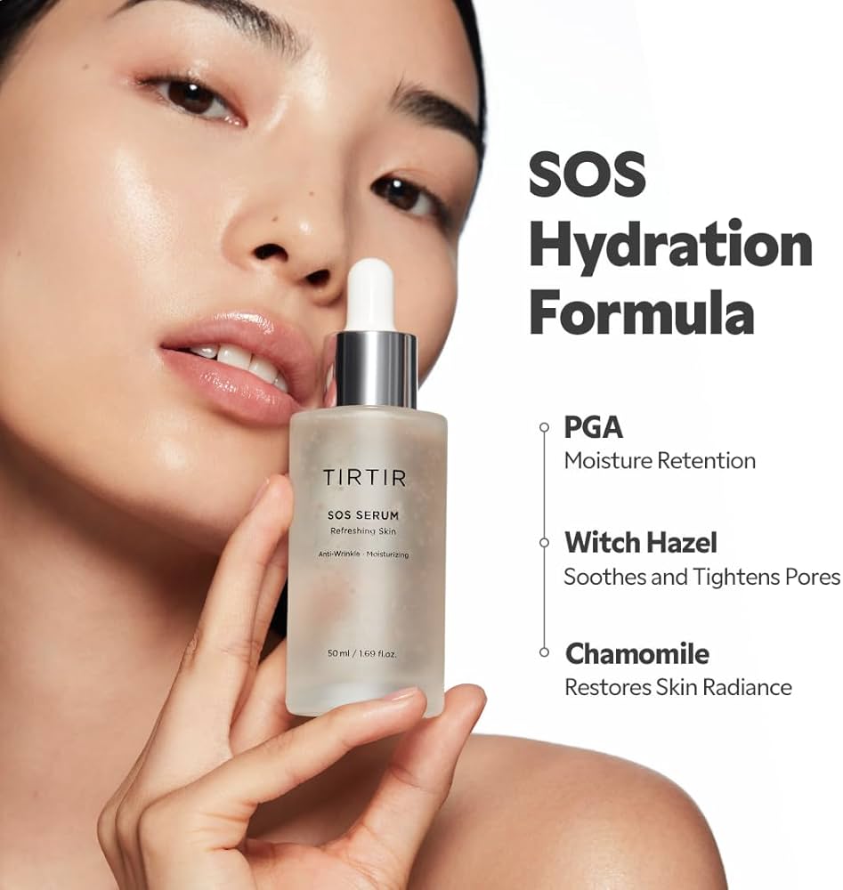 TIRTIR SOS Serum 50ml – Hydrating & Soothing Korean Serum
