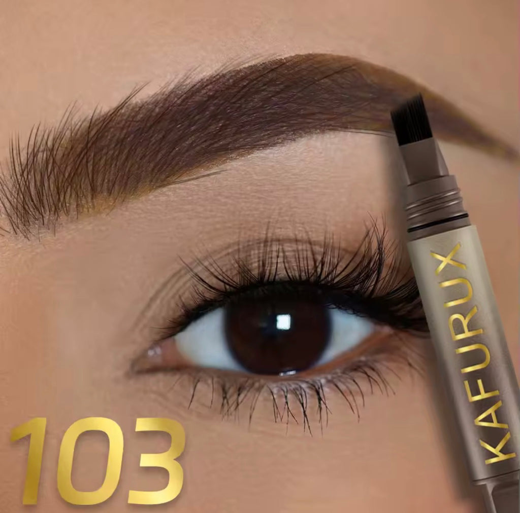 KAFURUX 24H Waterproof 3D Eyebrow Pencil – Natural Brow Definer
