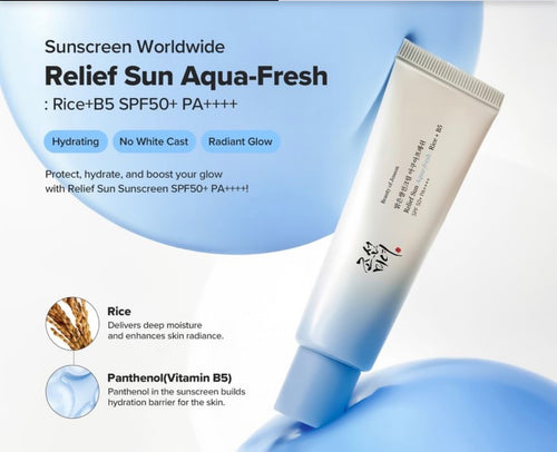 Beauty of Joseon Relief Sun Aqua-Fresh Rice + B5 SPF50+ PA++++ (50ml)