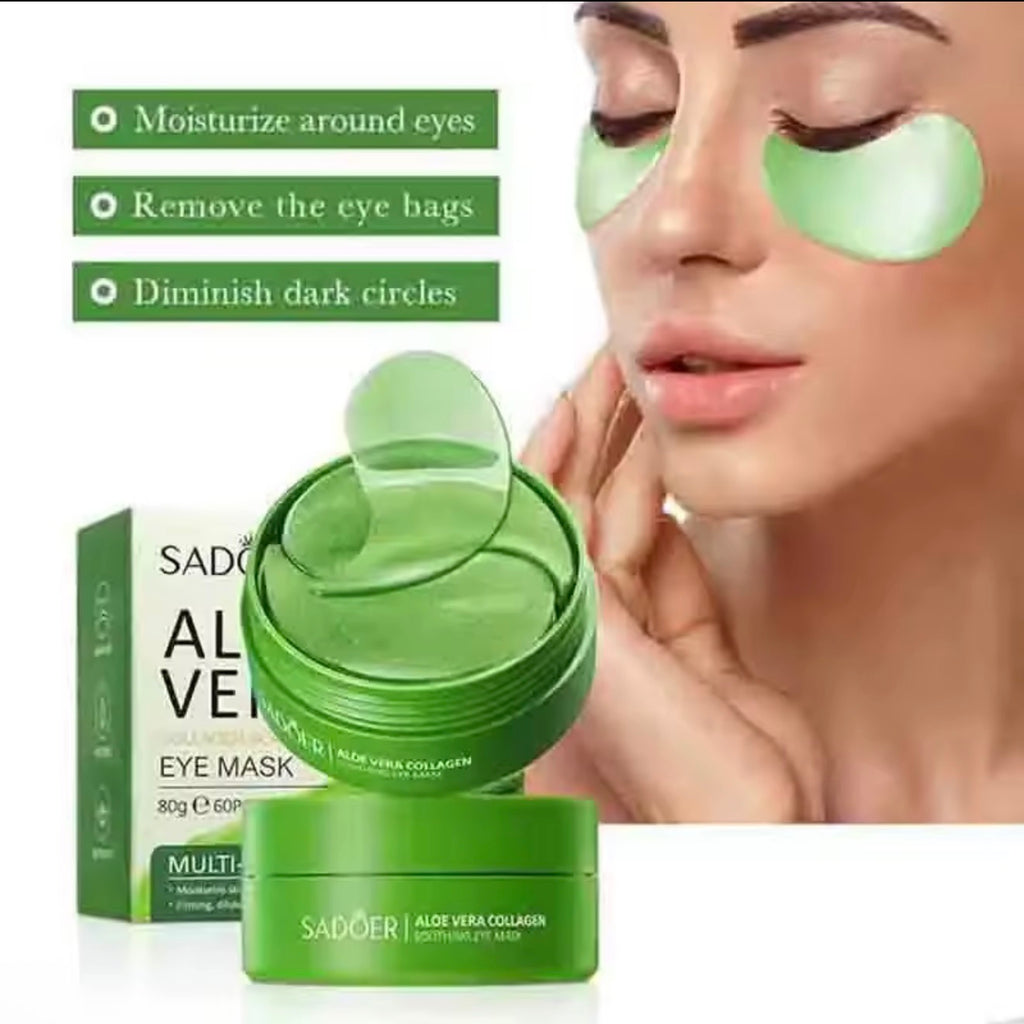 Aloe Vera Collagen Eye Mask – Dark Circle & Anti-Wrinkle Care