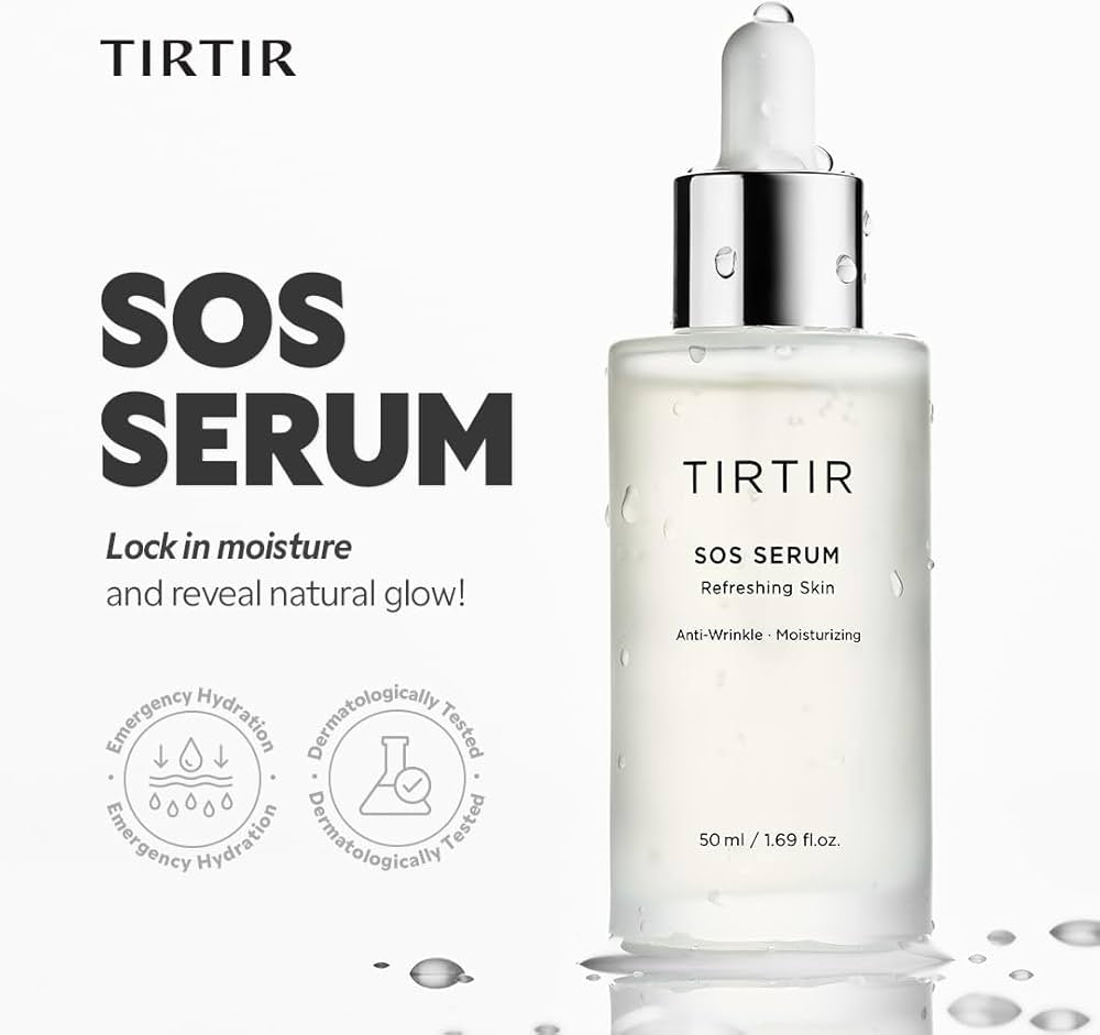 TIRTIR SOS Serum 50ml – Hydrating & Soothing Korean Serum