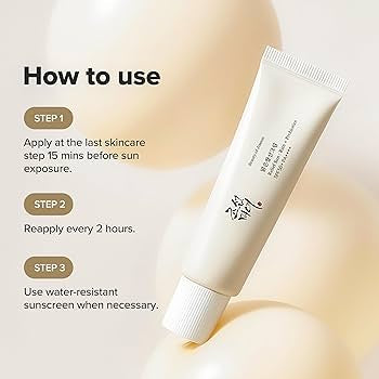 Beauty of Joseon Relief Sun Rice + Probiotics SPF50+ PA++++ 50ml