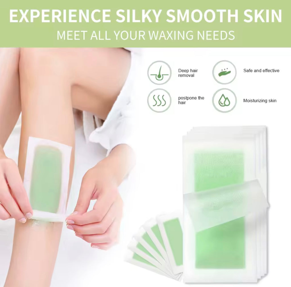 Hair Removal Wax Strips – Easy & Gentle Hair Removal (6/20PCS)