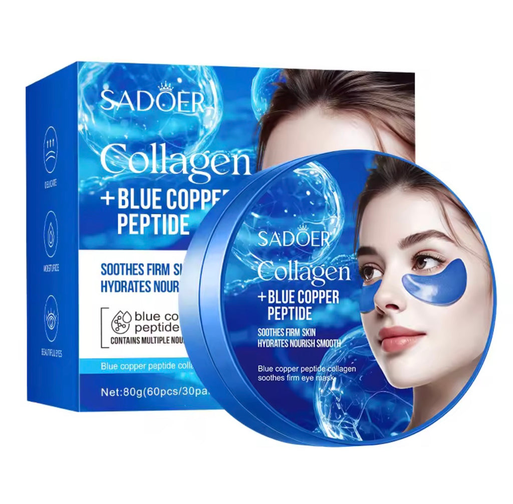 SADOER Caffeine Collagen Eye Patches – Anti-Wrinkle Eye Care