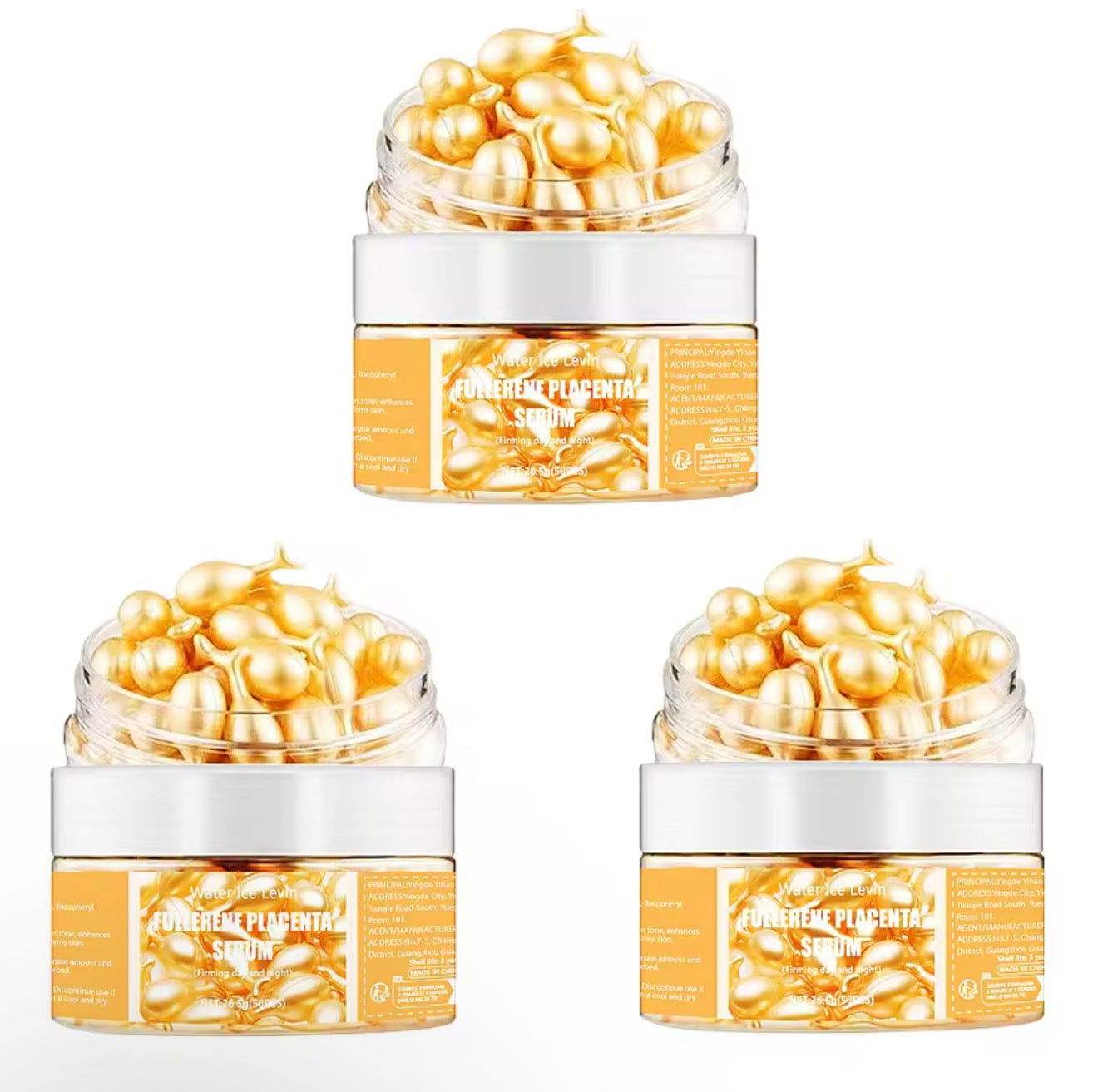 Collagen Face Serum Capsules – Hydrating & Anti-Aging Skin Care (50pcs)