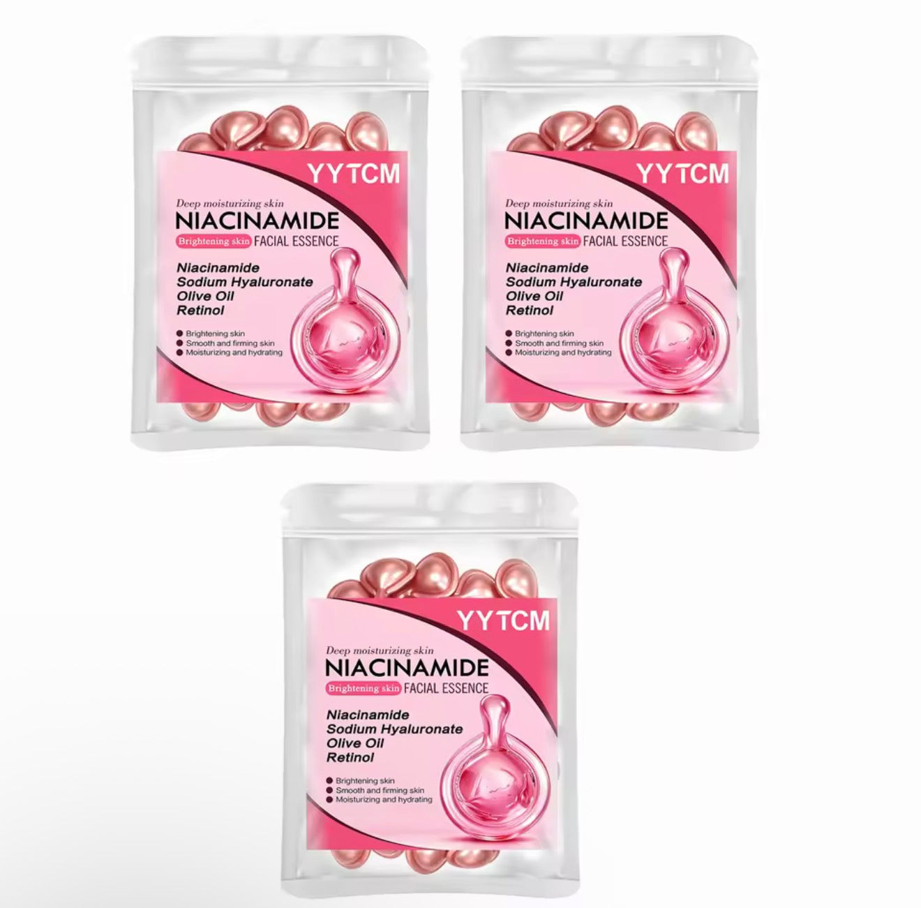 Niacinamide Retinol Essence Capsules – Brightening & Hydrating Serum