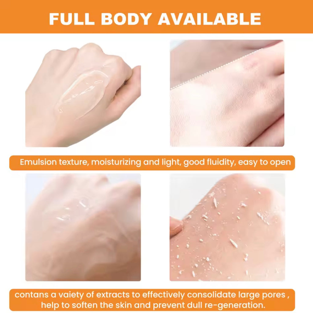 Orange Exfoliating Gel – Brightening & Deep Cleansing Face Scrub (50g)