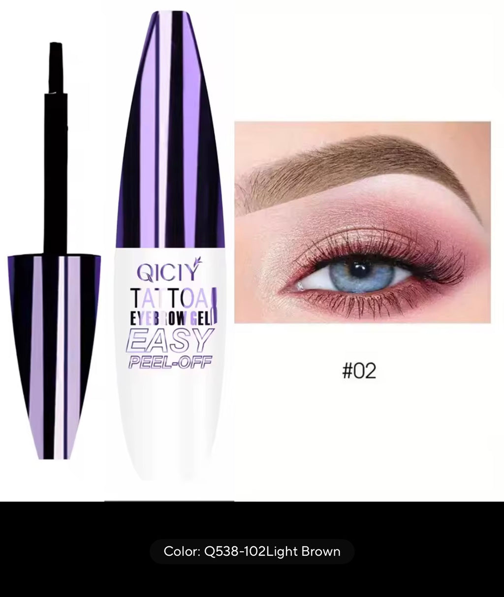 Peel-Off Eyebrow Gel – Waterproof 3-Day Brow Tint