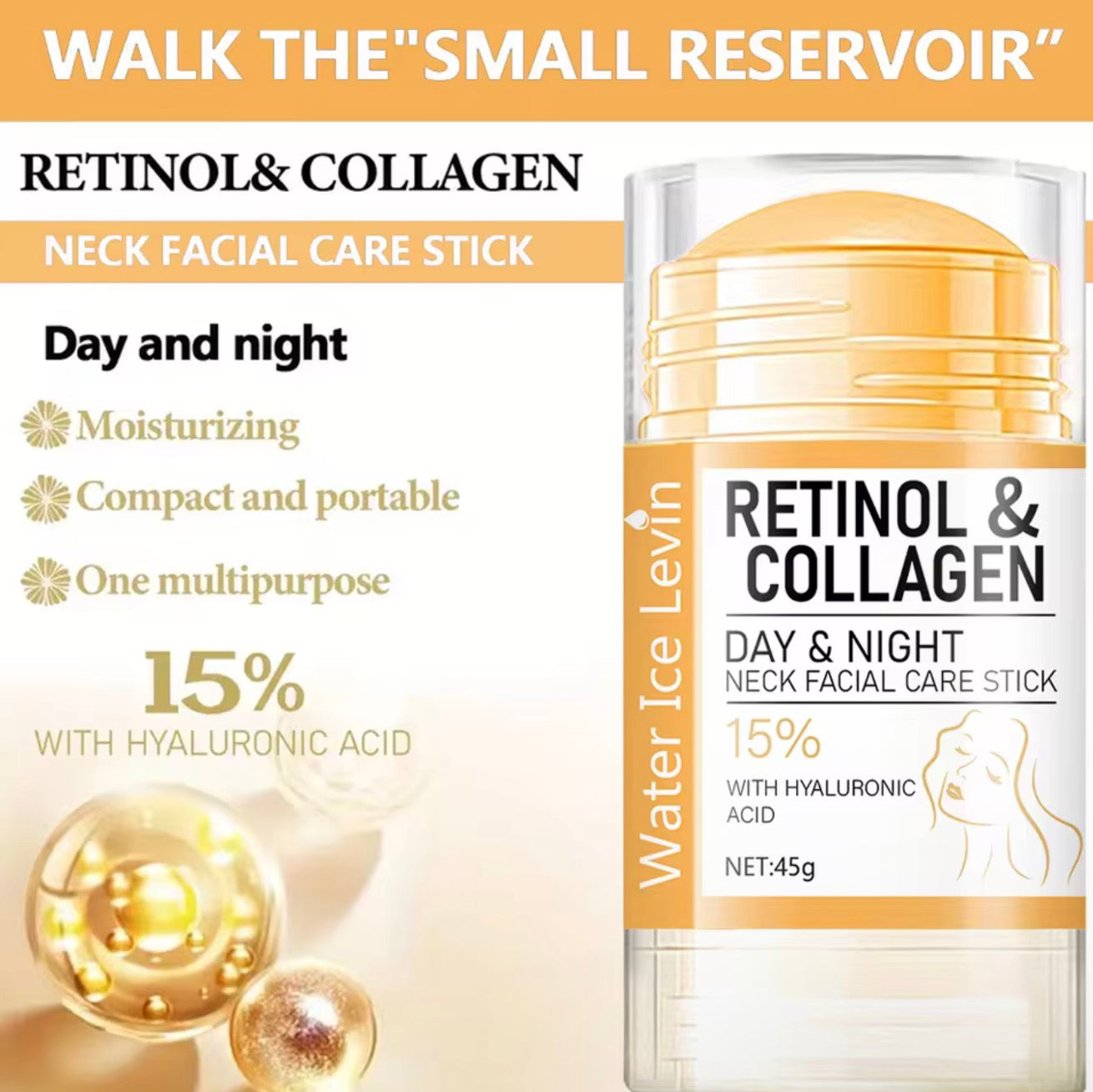 Retinol & Collagen Neck Cream – Firming, Lifting & Anti-Aging Moisturizer