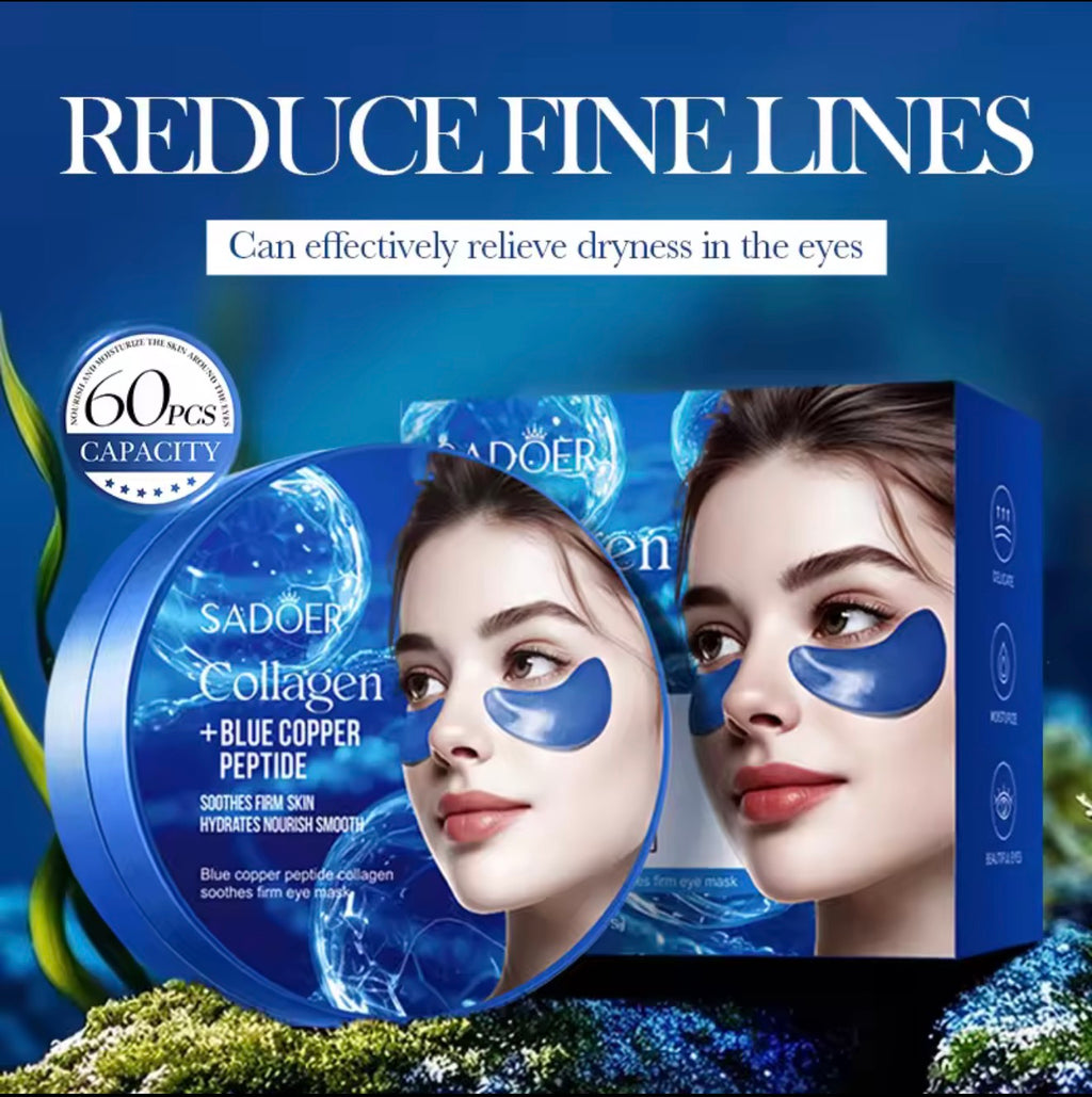 SADOER Caffeine Collagen Eye Patches – Anti-Wrinkle Eye Care