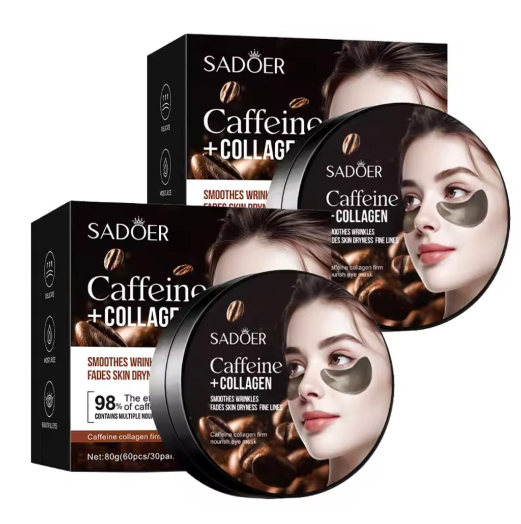 SADOER Caffeine Collagen Eye Patches – Anti-Wrinkle Eye Care