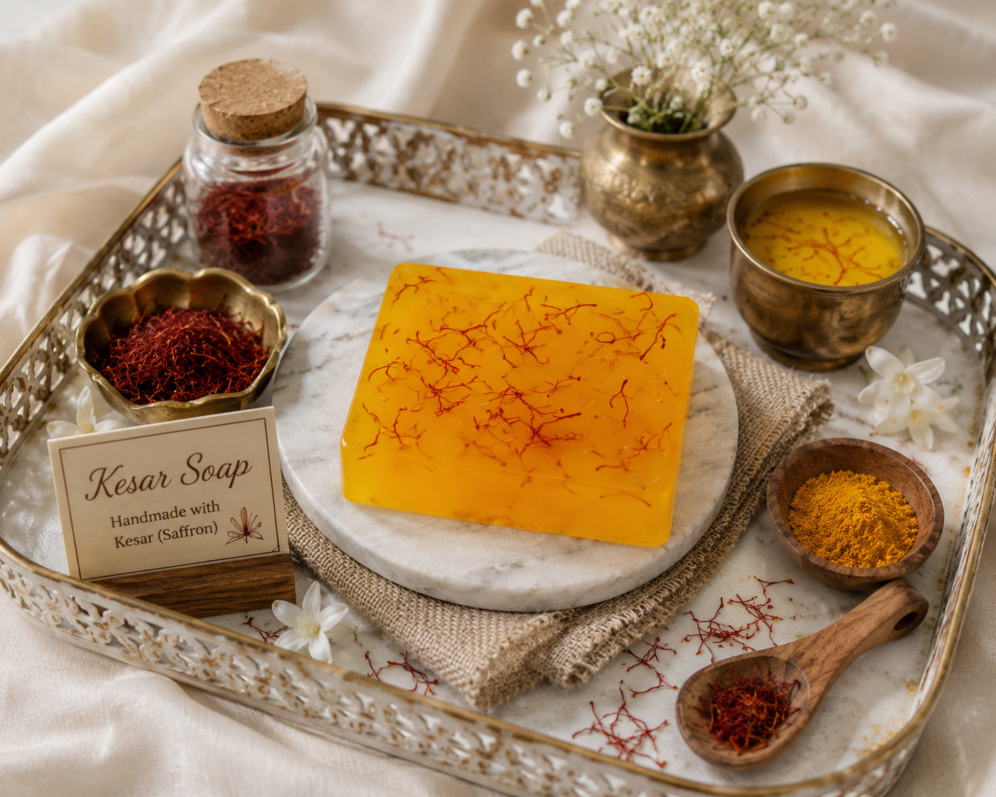 Handmade Kesar Soap