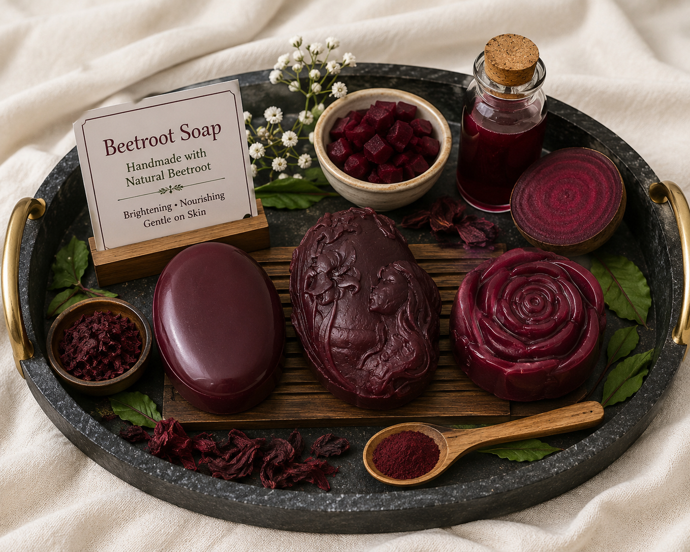 Handmade Beetroot Soap