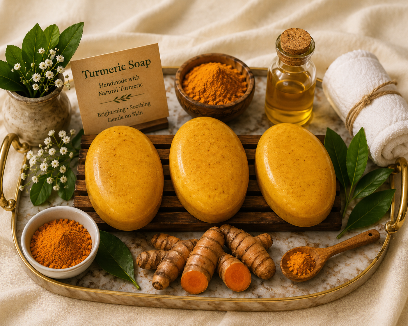 Handmade Turmeric Soap