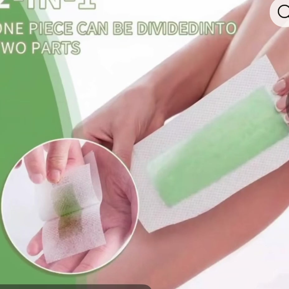 Hair Removal Wax Strips – Easy & Gentle Hair Removal (6/20PCS)